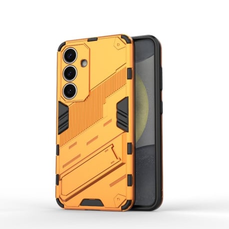 Протиударний чохол Punk Armor для Samsung Galaxy S25 5G - помаранчевий
