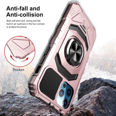 Противоударный чехол Union Armor Magnetic для iPhone 11 Pro Max - розовое золото