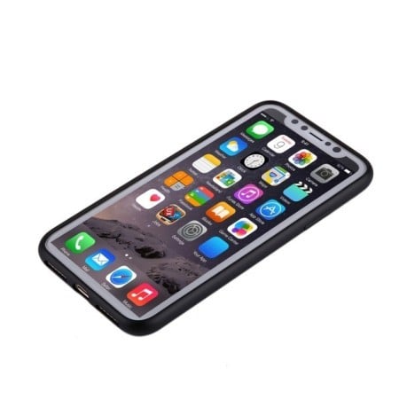 Чохол iPhone X/Xs Pure Color Electroplating чорний