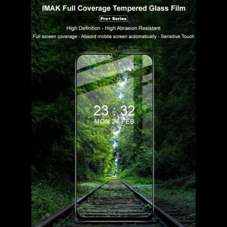 Защитное стекло IMAK 9H Full Screen Film Pro+ Version на Samsung Galaxy A16 5G - черное