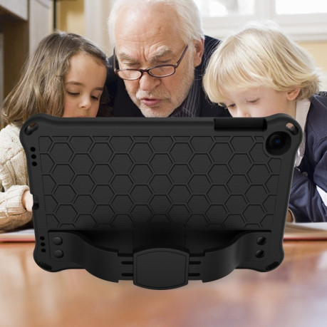 Противоударный чехол Honeycomb Design на iPad mini 5 / 4 / 3 / 2 /1 - черный