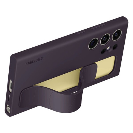 Оригінальний чохол Samsung Standing Grip Case для Samsung Galaxy S24 Ultra - dark purple(EF-GS928CEEGWW)