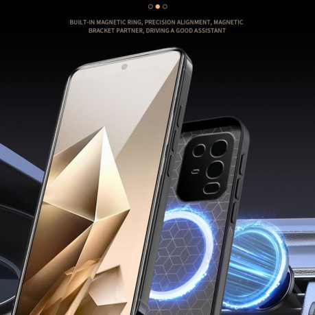 Чохол Magnetic для Infinix Note 50/50 Pro 4G - коричневий