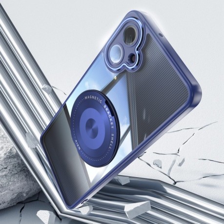 Протиударний чохол MagSafe Acrylic Hybrid  для Samsung Galaxy A06 4G - синій