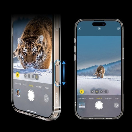 Оригинальный чехол Ugreen Classy Clear (MagSafe) для iPhone 16 Pro - Transparent