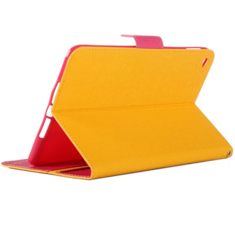 Чехол Cross Texture желтый для iPad mini 4