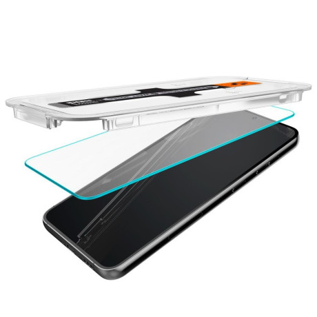 Комплект защитных стекол Spigen Glas.Tr ”EZ Fit” для Samsung Galaxy S23 CLEAR