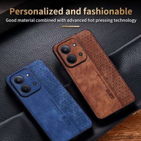 Чохол AZNS з 3D-тисненням та м'яким покриттям Skin Feel на Xiaomi Redmi 15C 5G/4G EU 173mm - чорний