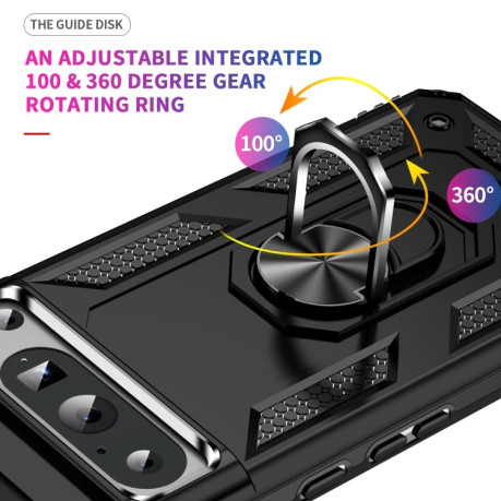 Протиударний чохол HMC 360 Degree Rotating Holder для Google Pixel 8 Pro - чорний