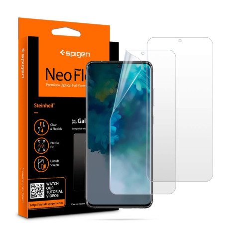 Комплект защитных пленок 2 PCS Spigen Neo Flex для Samsung Galaxy S20 Ultra