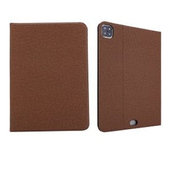 Чохол-книжка Voltage Craft Cloth на iPad Air 4  10.9 (2020)/Pro 11 (2018)/Pro 11 (2020)- кавовий