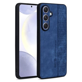 Чохол AZNS з 3D-тисненням та м'яким покриттям Skin Feel на Samsung Galaxy S25+ 5G - синій
