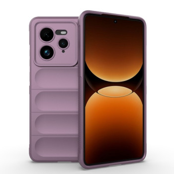 Силиконовый чехол Magic Flannel для Realme GT 7 Pro 5G - фиолетовый