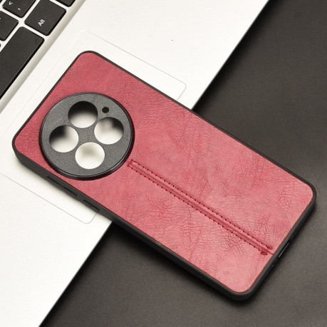 Ударозащитный чехол Sewing Cow Pattern для OnePlus 13 - красный