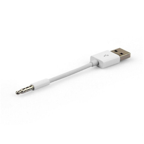 Адаптер JW-SM1 USB to 3.5mm Jack Data Sync &amp; Charge Cable - білий