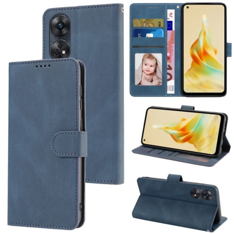 Чехол книжка Fantasy Classic для OPPO Reno8 T 4G Global - синий