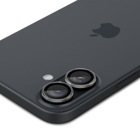 Комплект защитных стекол на камеру Spigen Glas.tR EZ Fit Optik Pro для iPhone 16 Plus