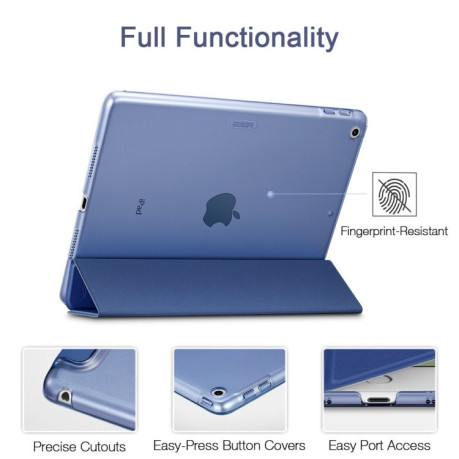 Шкіряний чохол ESR Yippee Color Series Slim Fit на iPad Air 2019 10.5 - синій