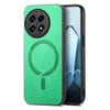Чехол Solid Color Retro Magsafe для OnePlus 13R/Ace 5/Ace 5 Pro - зеленый