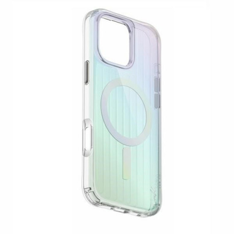 Оригінальний чохол Uniq Coehl Linear Magnetic Charging для iPhone 16 Pro Max - Iridescent