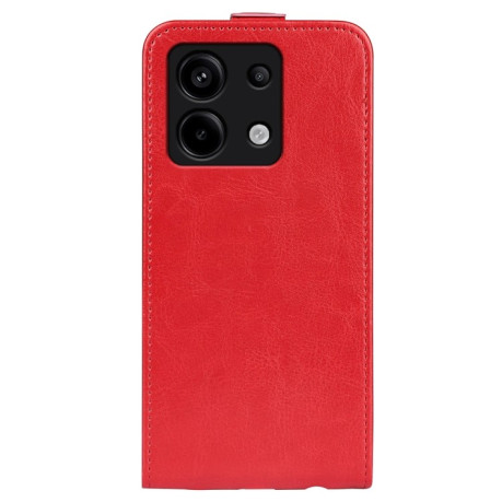 Фліп-чохол R64 Texture Single на Xiaomi Redmi Note 13 Pro 5G/Poco X6 5G - червоний
