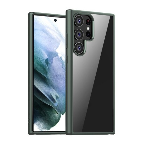 Противоударный чехол iPAKY Star King Series на Samsung Galaxy S23 Ultra 5G - зеленый
