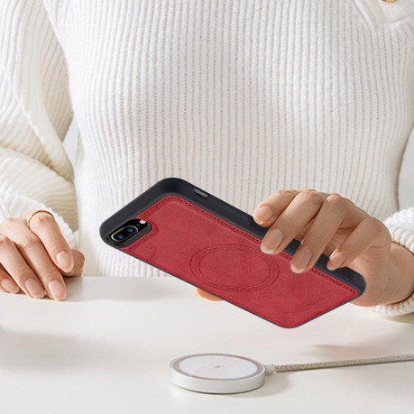 Чохол LCIMEEKE Magsafe на iPhone 16e - червоний