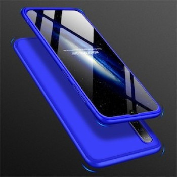 Чехол GKK Three Stage Splicing Full Coverage на Samsung Galaxy A50/A30s/A50s - синий