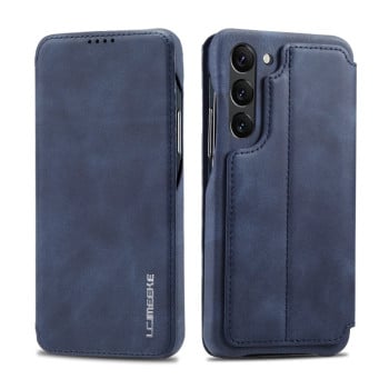 Чохол-книжка LC.IMEEKE Hon Ancient Series для Samsung Galaxy S23 5G - синій