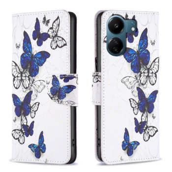 Чохол-книжка Colored Drawing Pattern для Xiaomi Redmi 13C/Poco C65/Poco C65 - Butterflies