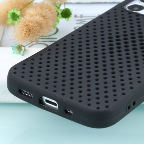 Протиударний чохол Breathable для iPhone 12 Pro Max - чорний