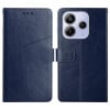 Чехол- книжка Y-shaped Pattern Flip Leather на Xiaomi Redmi Note 14 4G - синий
