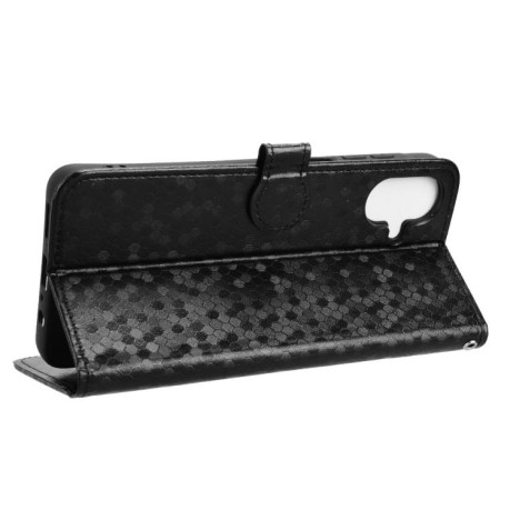 Чехол-книжка Honeycomb Dot на Samsung Galaxy A07 4G - черный