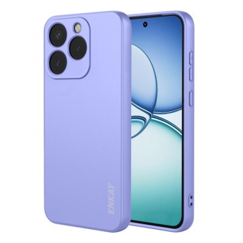 Силиконовый чехол ENKAY Liquid Silicone на Realme 15T 5G — фиолетовый