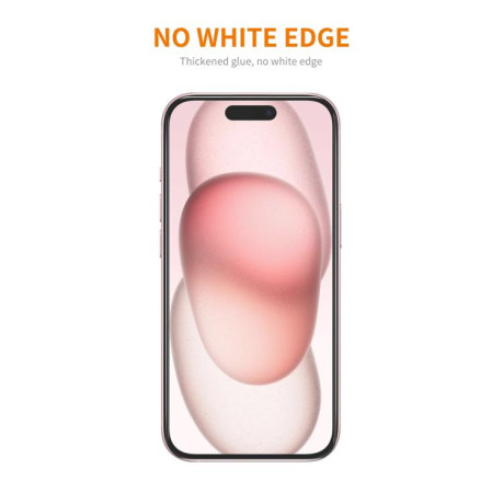 Защитное Стекло ENKAY Thickened Glue No White Edge 9H Big Arc Edge High Aluminum-silicon для iPhone 17 Pro