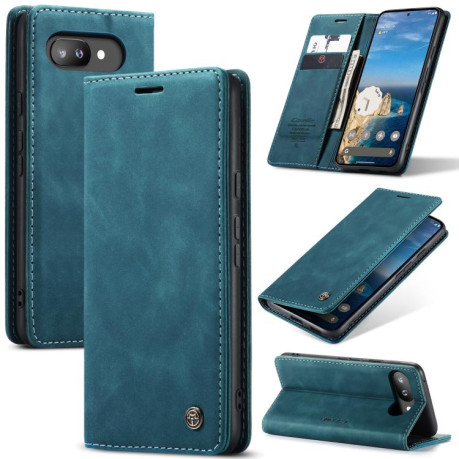 Чехол-книжка CaseMe-013 Multifunctional на Google Pixel 9a - синий