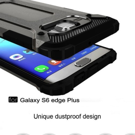 Противоударный Чехол Rugged Armor Navy Blue для Samsung Galaxy S6 Edge