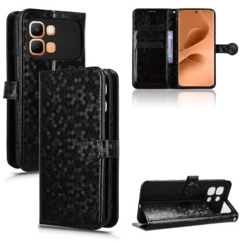 Чохол-книжка Honeycomb Dot для Infinix Note Edge 5G — чорний