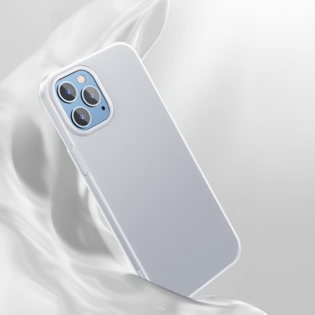 Противоударный чехол Baseus Comfort на iPhone 12 Pro Max - белый