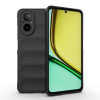 Силиконовый чехол Magic Flannel для Realme C67 4G Global - черный