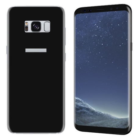 Двустороннее 3D защитное стекло на весь экран с закругленными гранями ENKAY Hat-Prince для Samsung Galaxy S8 / G950- черное