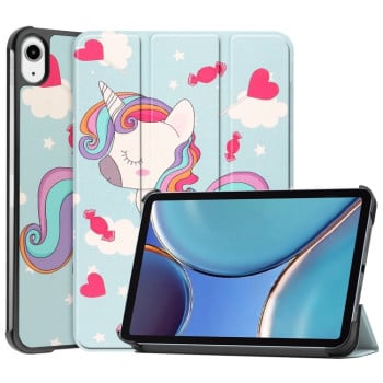 Чехол-книжка Custer Painted для iPad mini 7/ mini 6 - Unicorn