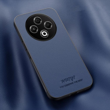 Чехол HUIYI Leather Magnetic на Tecno Spark 30 4G — синий