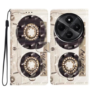 Чехол-книжка 3D Painting для Xiaomi Redmi A4 5G - Tape