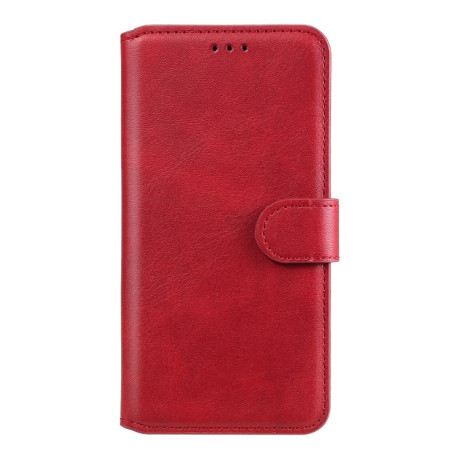 Чохол-книжка Classic Calf Texture для Xiaomi Mi Note 10 Lite - червоний
