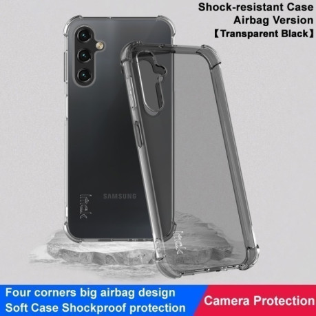 Противоударный чехол IMAK All-inclusive Airbag на Samsung Galaxy A25 5G - черный