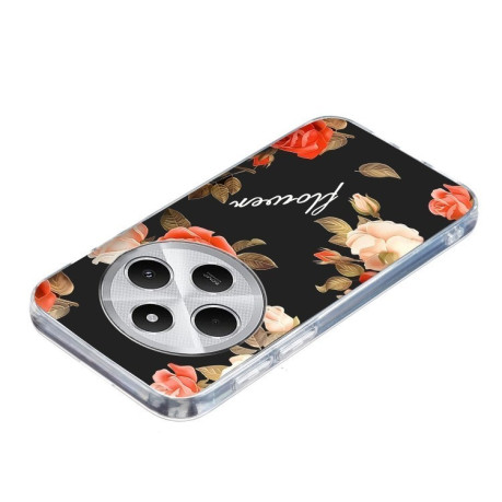 Чохол Colorful Painting Pattern TPU для Xiaomi Redmi 14C 4G/Poco C75/Redmi A4 5G - чорний