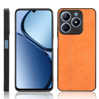 Ударозащитный чехол Sewing Cow Pattern для Realme C63 / C61 4G / Narzo N63 - желтый