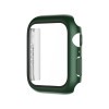Протиударна накладка із захисним склом Electroplating Monochrome для Apple Watch Series 6/5/4/SE 44mm - зелена