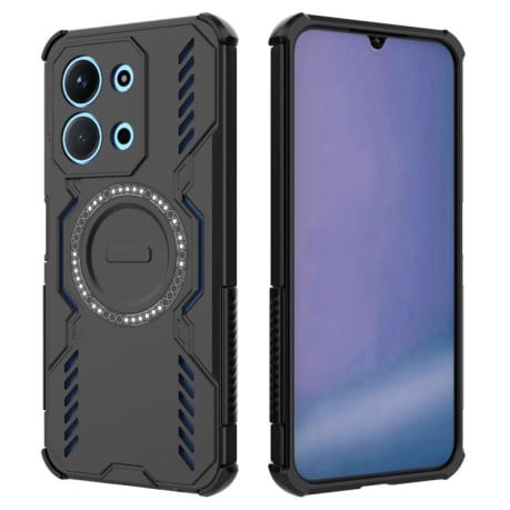 Протиударний чохол Butterfly Armor з MagSafe на Xiaomi Redmi 15C 5G/4G EU 173mm - чорний